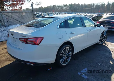 2022 Chevrolet Malibu Fwd Premier from USA, damaged, VIN 1G1ZE5SX2NF207745